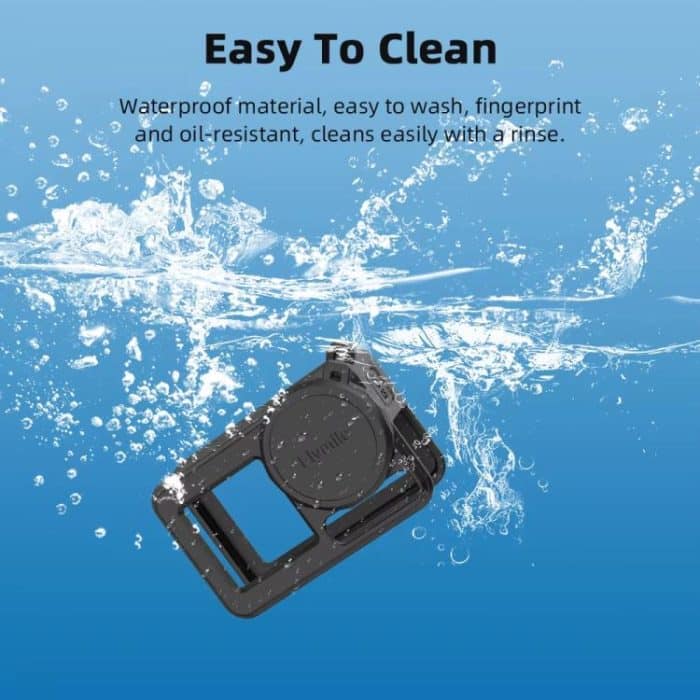 Für DJI Osmo Action 3/4/5 Pro Flymile Silikon Abdeckung Sport Kamera Objektiv Drop Fällen – Bild 12