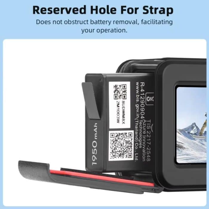 Für DJI Osmo Action 3/4/5 Pro Flymile Silikon Abdeckung Sport Kamera Objektiv Drop Fällen – Bild 9