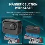 Für Insta360 GO 3 / 3S Flymile Magnetische Metall Quick Release Basis Sport Kamera Adapter Halterung, For Insta360 GO 3 / 3S – Bild 6