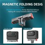 Für Insta360 GO 3 / 3S Flymile Magnetische Metall Quick Release Basis Sport Kamera Adapter Halterung, For Insta360 GO 3 / 3S – Bild 8