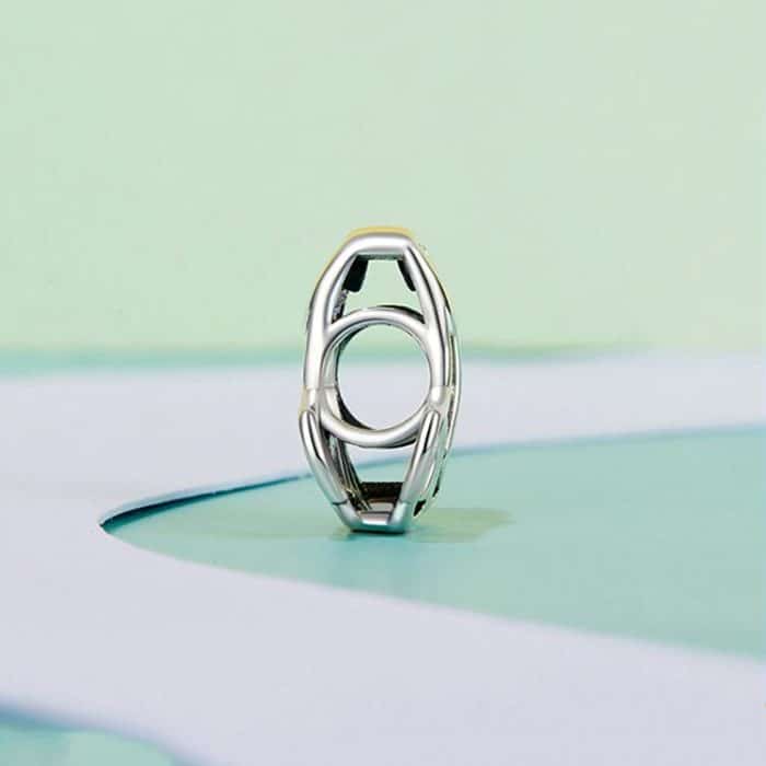 S925 Sterling Silber Niedliche hohle Hundeperlen Tierarmband Zubehör – Bild 3