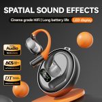 M113 AI Translation Bluetooth-Headset Ohrbügel Echtzeit-Übersetzung Ohrhörer 144 Sprachübersetzer – Bild 4