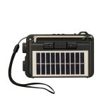 322BTS Solar-Multibandantenne FM-Radio Tragbare Taschenlampe Bluetooth-Lautsprecher – Bild 7