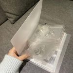 Transparente Antioxidations-Schmuckaufbewahrung Alben Desktop Drawer Organizer Halskette Armband Ring Buch – Bild 3