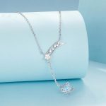 S925 Sterling Silber Nano Opal Kosmische Planet Meteor Halskette – Bild 2