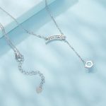 S925 Sterling Silber Nano Opal Kosmische Planet Meteor Halskette – Bild 3