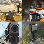 Für DJI Osmo Action 2 Kamera Magnetische Ladestation mit 1/4 Zoll & Arri Loch, Only Base, Set A, Set B, Set C, Set D – Bild 8