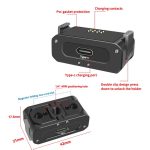 Für DJI Osmo Action 2 Kamera Magnetische Ladestation mit 1/4 Zoll & Arri Loch, Only Base, Set A, Set B, Set C, Set D – Bild 9