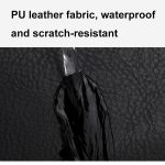 OUMANTU 975 PU-Leder Große Kapazität Reise Laptop Rucksack Casual Schultasche – Bild 8