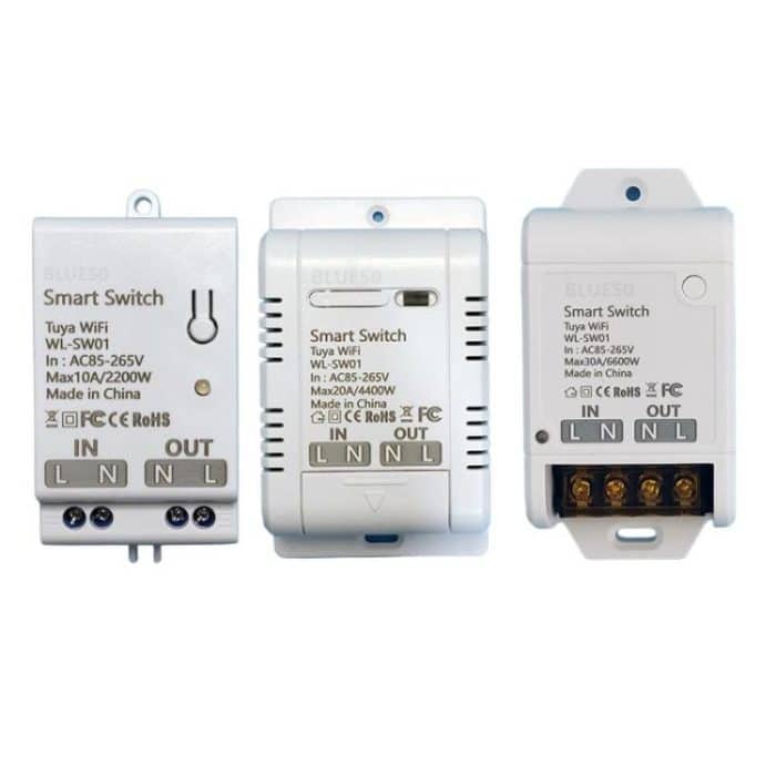 Tuya WiFi Smart Switch unterstützt Amazon ALEXA/Google HOME Sprachsteuerung, 10A, 20A, 30A – Bild 2