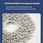 2 teile/paket Mopp Pads Lappen Für Ecovacs DEEBOT X1 TURBO / X1 PLUS/ X1 OMNI / T10 TURBO – Bild 4