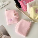 Hisocute Student Plüsch Anhänger Münzbörse Snap Card Case Schlüsselanhänger Kopfhörer Tasche – Bild 8