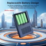 Unterbrechungsfreie Stromversorgung mit DC-Ausgang 5 V/9 V/12 V für Router, Modem, Überwachungskamera, Mobiltelefon, EU Plug, US Plug – Bild 7