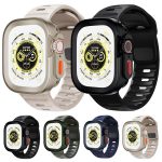 Sport Loop Silikon-Uhrenarmband + TPU-Schutzhülle im Set, For Apple Watch S10 42mm, For Apple Watch S10 46mm, For Apple Watch Ultra 49mm, For Apple Watch 44/45mm, For Apple Watch 40/41mm – Bild 11