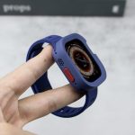 Sport Loop Silikon-Uhrenarmband + TPU-Schutzhülle im Set, For Apple Watch S10 42mm, For Apple Watch S10 46mm, For Apple Watch Ultra 49mm, For Apple Watch 44/45mm, For Apple Watch 40/41mm – Bild 9