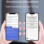 X9 8 In 1 AI Großes Modell Simultanübersetzer Offline-Übersetzung von Sprach- und Videoanrufen – Bild 7