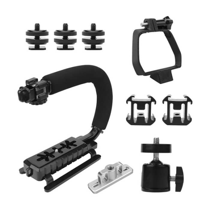 CQT U-förmiges Handstabilisierungsset für Kinoaufnahmen, Hochzeitsvideos und tägliches Vlogging, For DJI Flip, For DJI Mavic 3 / Mavic 3 Pro, For DJI Air 2 / Air 2S, For DJI Air 3 / Air 3S – Bild 1