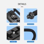 CQT U-förmiges Handstabilisierungsset für Kinoaufnahmen, Hochzeitsvideos und tägliches Vlogging, For DJI Flip, For DJI Mavic 3 / Mavic 3 Pro, For DJI Air 2 / Air 2S, For DJI Air 3 / Air 3S – Bild 8