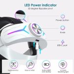 Für Meta Quest 2 VR RGB-Kopfband, verstellbares Kopfband, eingebauter 8000-mAh-Akku, For Meta Quest 2 (Gaming White), For Meta Quest 2 (Gaming Black), For Meta Quest 2 (White) – Bild 4