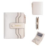 Baellerry NR118 Kurze Geldbörse für Damen, Farbverlauf, mehrere Karten, Reißverschluss, Münzbörse