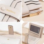 Baellerry NR118 Kurze Geldbörse für Damen, Farbverlauf, mehrere Karten, Reißverschluss, Münzbörse – Bild 4