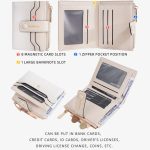 Baellerry NR118 Kurze Geldbörse für Damen, Farbverlauf, mehrere Karten, Reißverschluss, Münzbörse – Bild 5