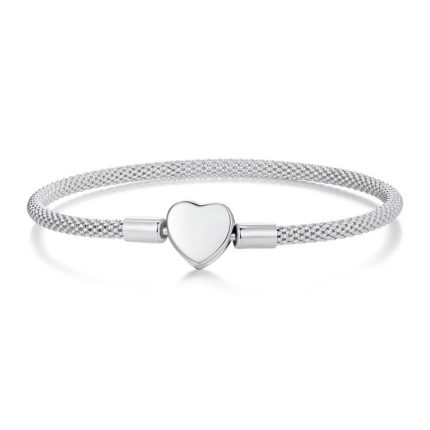S925 Sterling Silber Herz DIY Basiskette