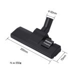 Europäische Version Innendurchmesser 32mm Industriestaubsauger Bodenbürste Zubehör – Bild 2