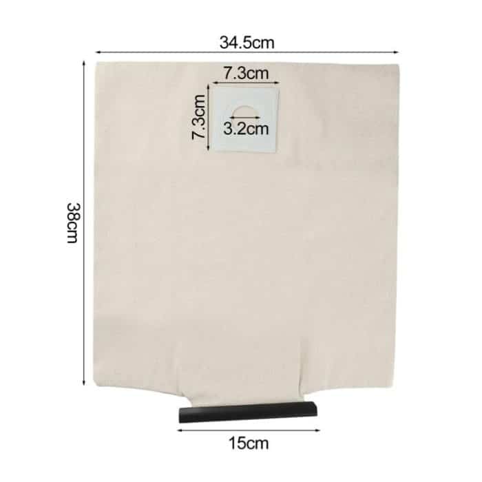 Für Nilfisk VP100 / VP200 / VP300 Staubsauger, wiederverwendbarer Stoffstaubbeutel – Bild 4