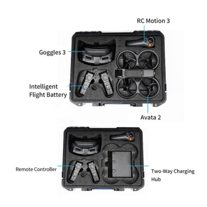 Sensory Suit Hard Shell Pressure-Proof Explosion-Proof Storage Box, For DJI NEO Sensory Suit – Bild 5