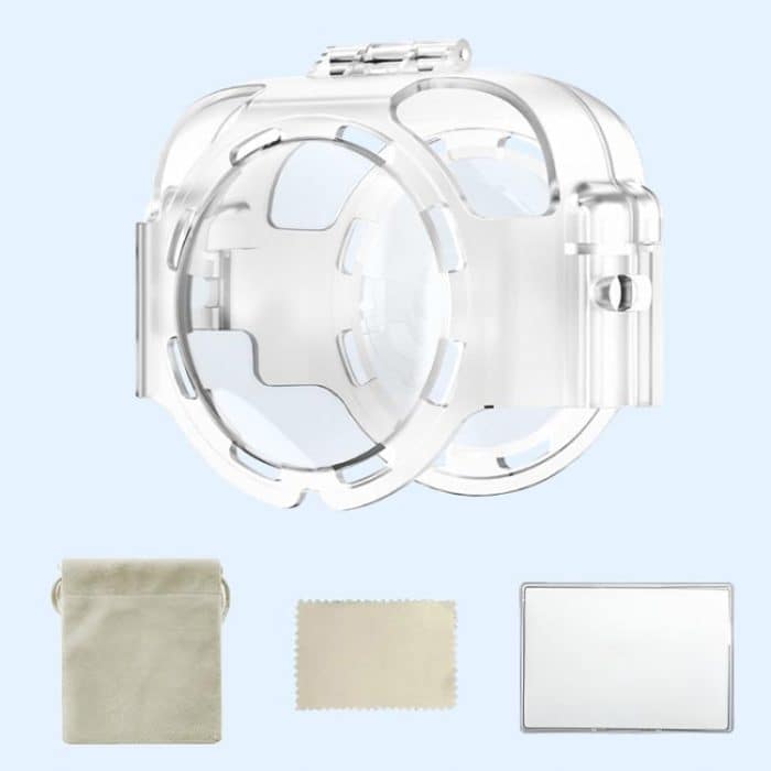 Für Insta360 X4 HEPAIL AC37 Objektiv Anti-Fog Snap-on Schutzspiegel Vorder- und Rückseite Objektivschutz – Bild 12