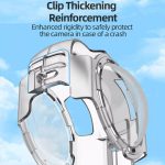 Für Insta360 X4 HEPAIL AC37 Objektiv Anti-Fog Snap-on Schutzspiegel Vorder- und Rückseite Objektivschutz – Bild 4