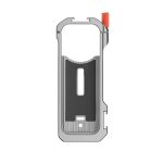 Für Insta360 X4 HEPAIL Metall Wärmeableitung Magnetische Kaninchen Käfig