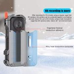 Für Insta360 X4 HEPAIL Metall Wärmeableitung Magnetische Kaninchen Käfig – Bild 5