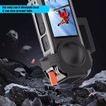 Für Insta360 X4 HEPAIL Metall Wärmeableitung Magnetische Kaninchen Käfig – Bild 9