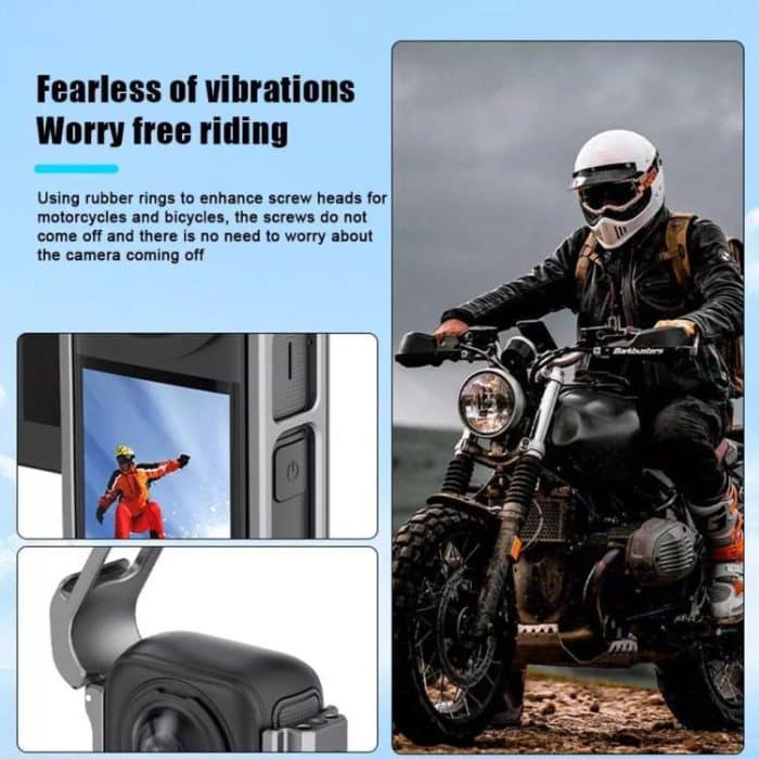 Für Insta360 X4 HEPAIL Metall Wärmeableitung Magnetische Kaninchen Käfig – Bild 10