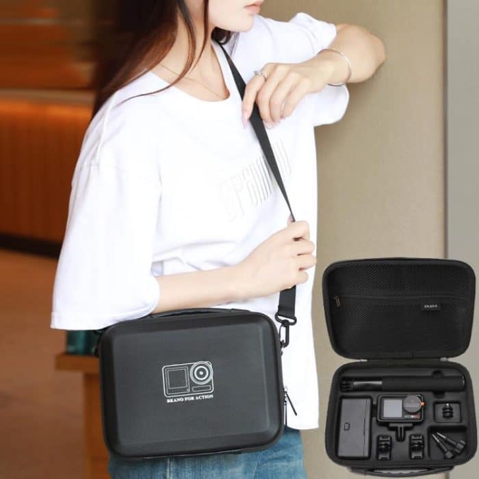 BKANO For DJI Osmo Action 3 / 4 / 5 Pro Sports Camera Storage Bag Portable Protective Bag Case – Bild 2