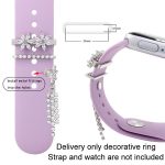 3pcs / Set 22mm Width Smart Watch Silicone Band Decorative Ring Metal Accessories, 1, 2, 3, 4, 5, 6 – Bild 3