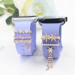 3pcs / Set 22mm Width Smart Watch Silicone Band Decorative Ring Metal Accessories, 1, 2, 3, 4, 5, 6 – Bild 6