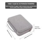 BKANO For DJI Osmo Action 4 / 5 Pro Set Storage Bag Organizer Case Hard Shell Case Handbag – Bild 4