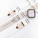 5pcs / Set 20mm Width Smart Watch Silicone Band Decorative Ring Metal Accessories, Gold 1, Silver 2, Rose Gold 3, Rose Gold 4, Silver 5, Rose Gold 6, Gold 7, Rose Gold 8, Gold 9 – Bild 4