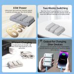 For DJI Neo Battery LKTOP Three-Way Charger 65W Fast Charging Hub – Bild 3