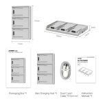 For DJI Neo Battery LKTOP Three-Way Charger 65W Fast Charging Hub – Bild 8