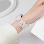 4pcs / Set 22mm Width Smart Watch Silicone Band Decorative Ring Metal Accessories – Bild 6