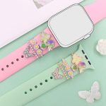 4pcs / Set 22mm Width Smart Watch Butterfly Flower Band Decorative Ring Metal Accessories, 1, 2, 3, 4 – Bild 5