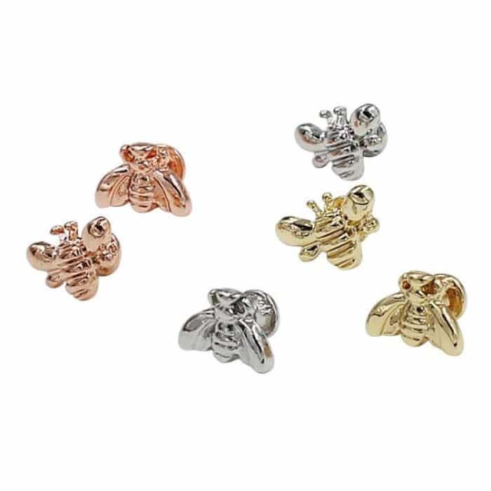 Smart Watch Universal Bee Shape Band Decorative Ring Metal Accessories, Gold 1, Silver 1, Rose Gold 1, Gold 2, Silver 2, Rose Gold 2 – Bild 4