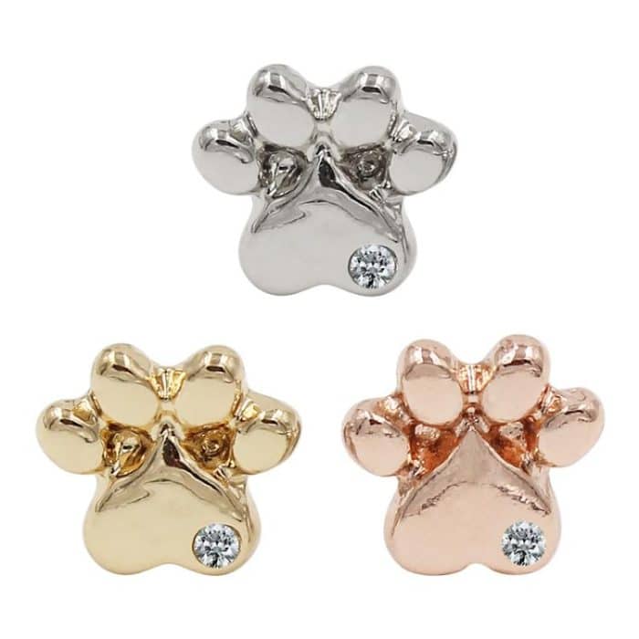 Smart Watch Universal Cats Paw Shape Band Decorative Ring Metal Accessories – Bild 2