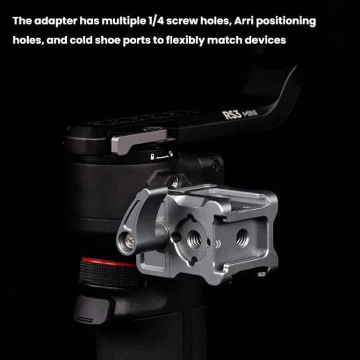 Für DJI Ronin Serie Stabilisator XILETU Quick Release NATO Clamp Kalten Schuh Adapter – Bild 5