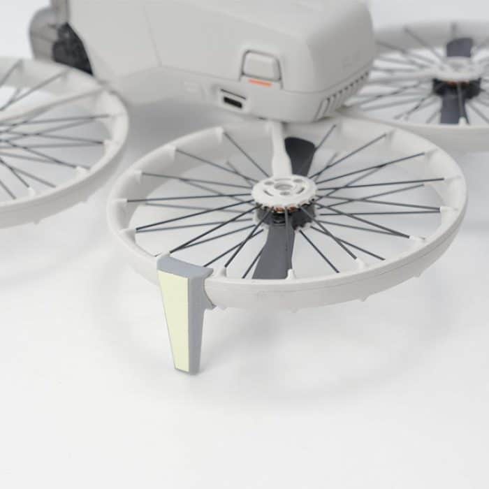 For DJI Flip RCSTQ Folding Detachable Luminous Booster Stand Drop and Scratch Resistant Protective Stand, 1pair Tripods+Sticker – Bild 1