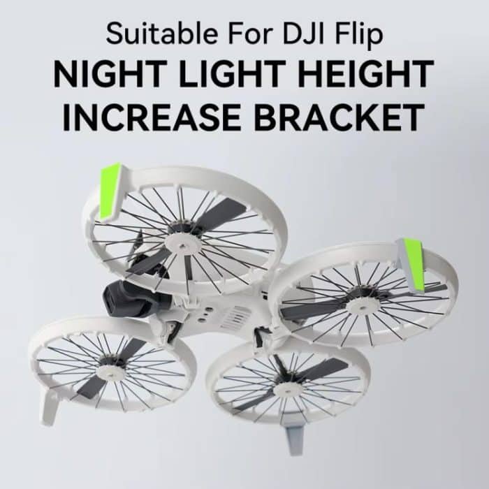For DJI Flip RCSTQ Folding Detachable Luminous Booster Stand Drop and Scratch Resistant Protective Stand, 1pair Tripods+Sticker – Bild 2